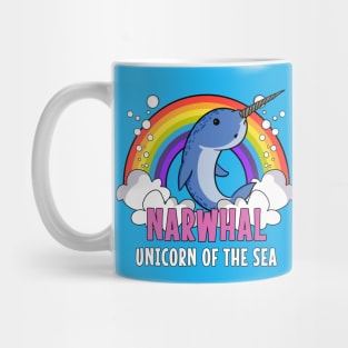 Narwhal Fish Unicorn Of The Sea Mug